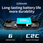 ANBERNIC RG40XX H Handheld Game Console Linux 64-bit System 4.0 inch IPS 3200mAh Retro Video Gaming Console 64G 5000+ Games Gift SS69