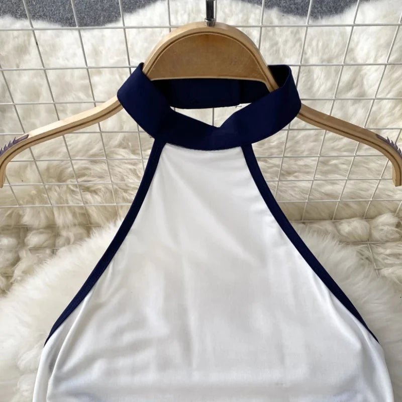 Women Hotsweet Sexy Drawstring Lace Up Design Halter Playsuits Fashion Transparent Bodysuits Slim Hollow Out Summer Rompers  New
