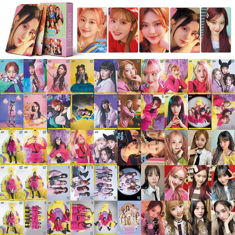 50 Cards / Set Stayc New Album Laser Card Lomo Card Girl Group Print Photo Card Beautiful Photo Fan Girl Gift Small Card Kpop SS69
