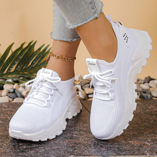 Women's shoes, women's sports shoes 2025 Women's shoes Breathable single-mesh dad shoes Women's casual and versatile sports shoe SS69