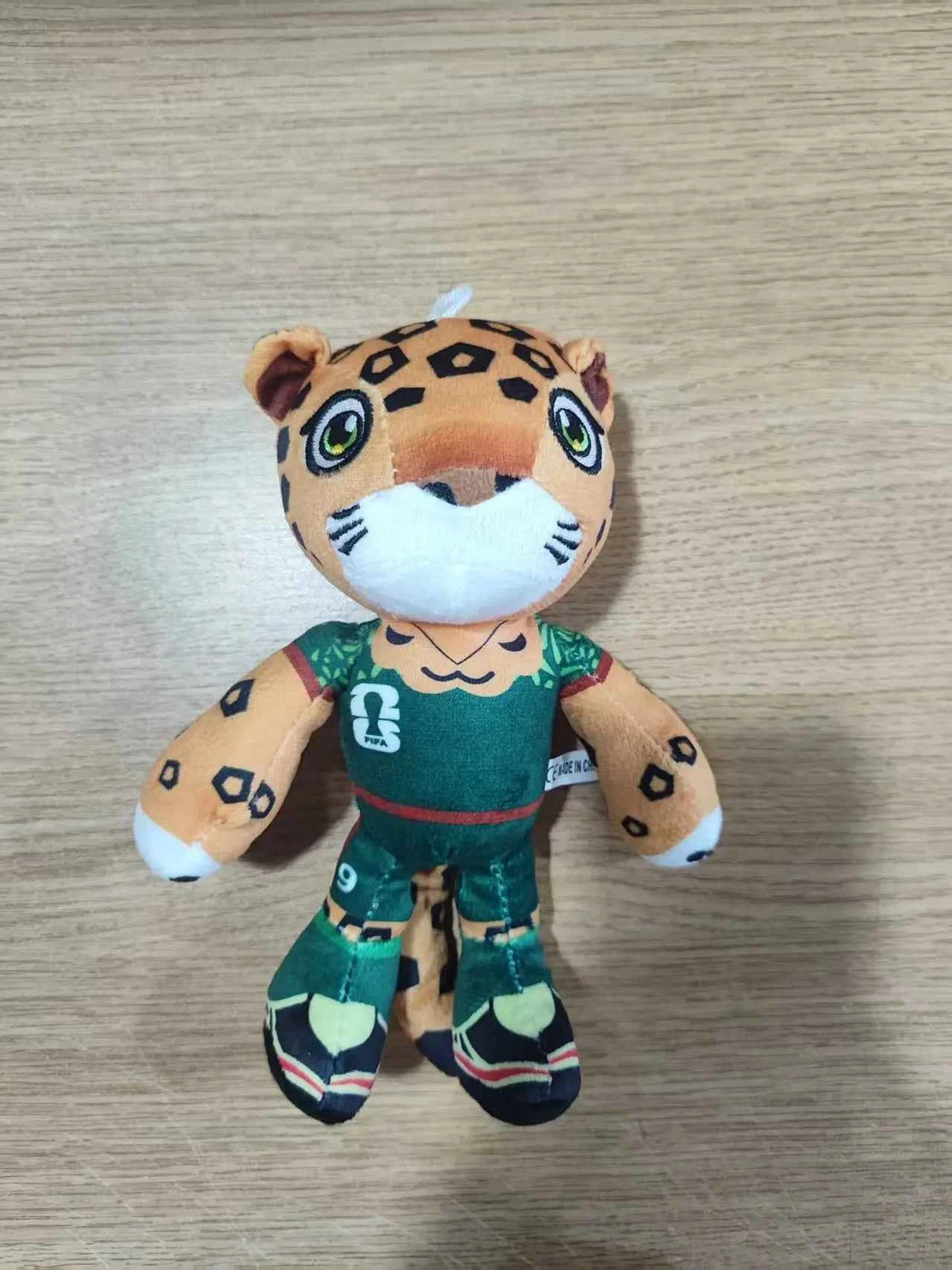 Genuine Panini 2026 US-Canada-Mexico Football Plush Toy Football Mascot Doll Doll Pendant Souvenir