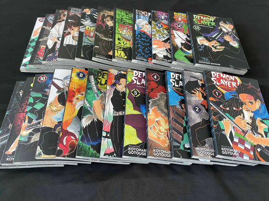 Demon Slayer Kimetsu No Vol 1-23 Yaiba Japan Youth Teen Fantasy Science Mystery Suspense Manga Comic Book Manga Books in English SS69