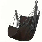 Portable Fabric Hammock Chair with Anti-Tip Design - Includes Storage Bag for Patio, Garden, Dorm & Outdoor Relaxation