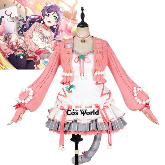 Love Live A Great Day for Cats Tojo Nozomi Outfits Anime Cosplay Costumes SS69 153.69 S