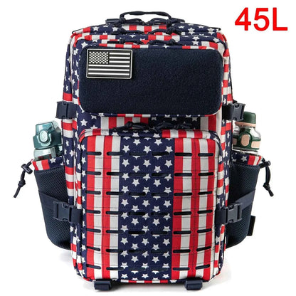 25L/45L Men's and Women's Tactical Backpacks , Outdoor Activities, Small School Backpacks with Water Bottle Holder