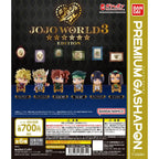 BANDAI JOJOs WORLD3 Bizarre Adventure Action Figure Toy Amine Q Version 4.5cm DIO Bruno Bucciarati Toys Gifts