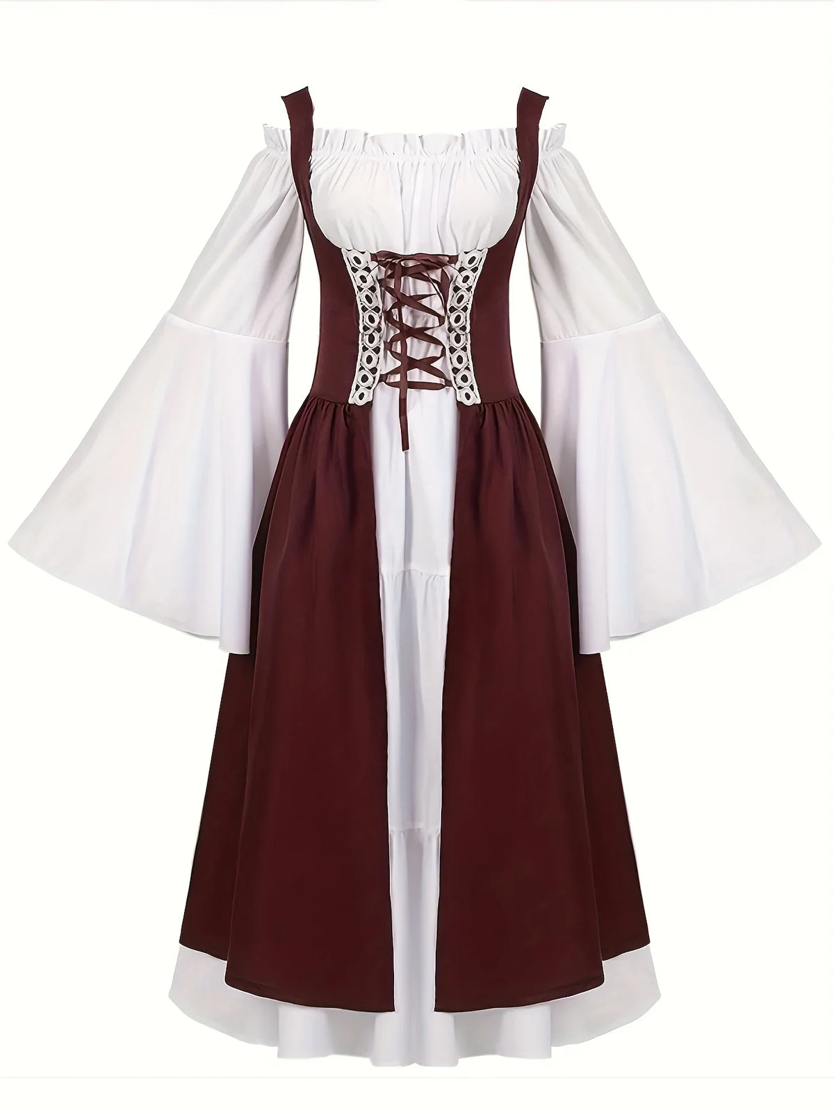 Greek Goddess Court Princess Queen Halloween Costume Vintage European Royal Style Theater Stage Outfit Halloween Cosplay Costume