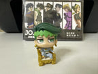 BANDAI JOJOs WORLD3 Bizarre Adventure Action Figure Toy Amine Q Version 4.5cm DIO Bruno Bucciarati Toys Gifts