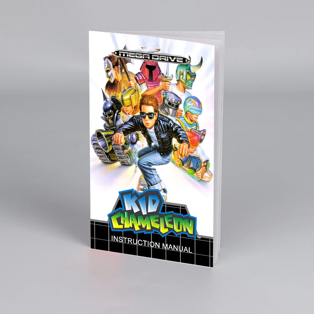 for Kid Chameleon 16bit retro game cartridge for Sega Genesis Megadrive video game consoles SS69 31.69 only  EUR manual