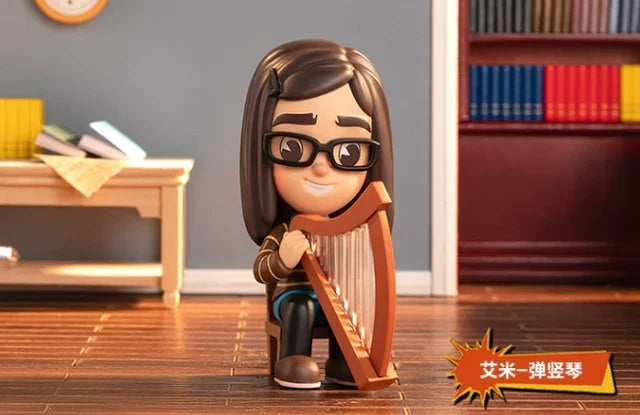 POP MART The Big Bang Theory Action Figures Toys TBBT Sheldon Penny Amy Leonard Howard Rajesh Bernadette Figure Dolls Kids Gifts SS69 32.69 no box 12