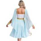 Women's Ancient Greek Goddess Chiffon Cosplay Dress