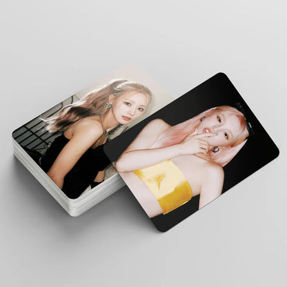 KPOP 55cards/set (G) I-DLE Album Card I FEEL Album GIDLE Ye Shuhua MINNIE Printed Photo Card LOMO Card Gift For Girls Collection SS69
