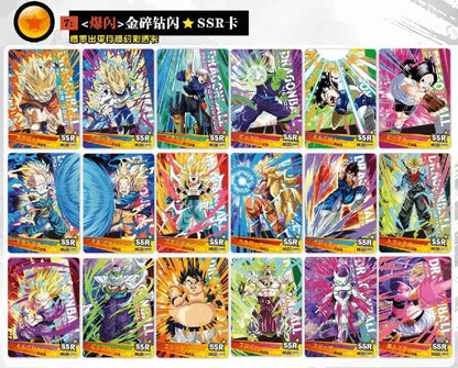 Japanese Anime Collection Card Fans' Favorite Hot Blooded Theme Creative Peripheral Character Card Children's Family Table Toys