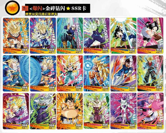 Japanese Anime Collection Card Fans' Favorite Hot Blooded Theme Creative Peripheral Character Card Children's Family Table Toys