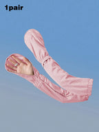 Summer Ice Silk Arm Sleeves for Sun Protection - UPF 50+