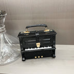 purses and handbags Luxury Designer crossbody shoulder bag For Women piano shape handmade bags Purse Messenger Bag banquet bag