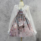 Japanese Sweet Lolita Ruffle Chiffon Shawl Top