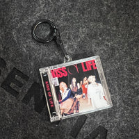 KR KISS OF LIFE JULIE MINI Music CD NFC Keychain 1ST MINI ALBUM Play Songs Key ring Cosplay Necklace Acrylic Pendant Accessories SS69 22.69 NFC Keychain