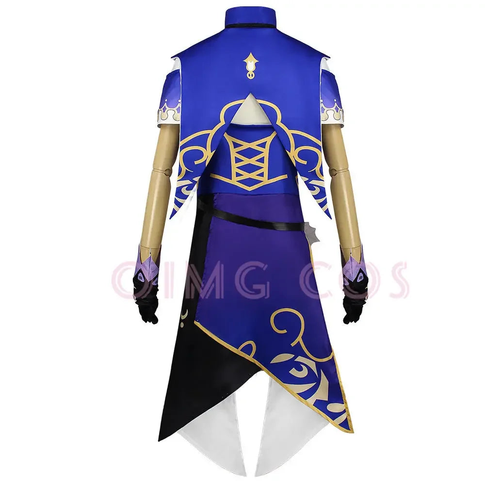 Lisa Cosplay Costume Genshin Impact Adult Carnival Uniform Anime Halloween Costumes Women Game