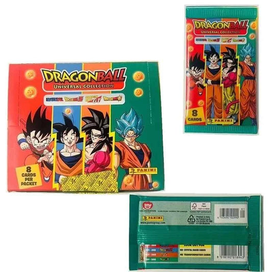 PANINI 2023  DRAGON BALL Son Goku Bulma Anime Character Peripheral Collectible Card Children's Toy Holiday Gift