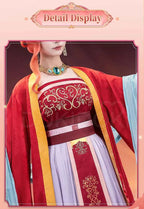 Gyokuyou Cosplay Costume Anime The Apothecary Diaries【XS-2XL】DokiDoki-R Women Red Dress Mao Mao Gyokuyou Cosplay Plus Size