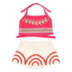 Disney New Moana Dress Costumes Kids Girl Cosplay Toddler Movie Ocean Adventure Infant Frock Halloween Party With Chick Clothes