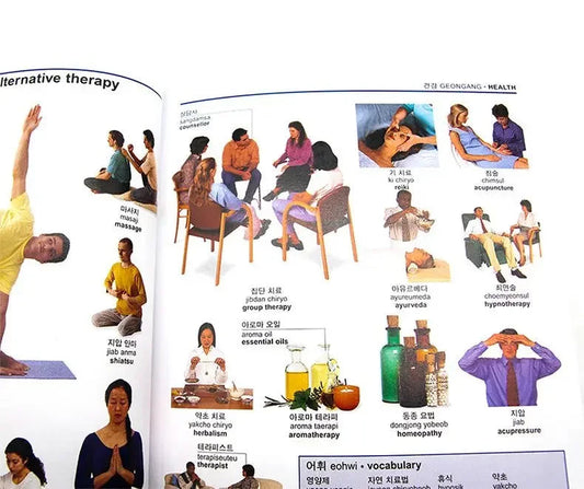 DK Korean English Bilingual Visual Dictionary Bilingual Contrastive Graphical Dictionary Book DIFUYA SS69