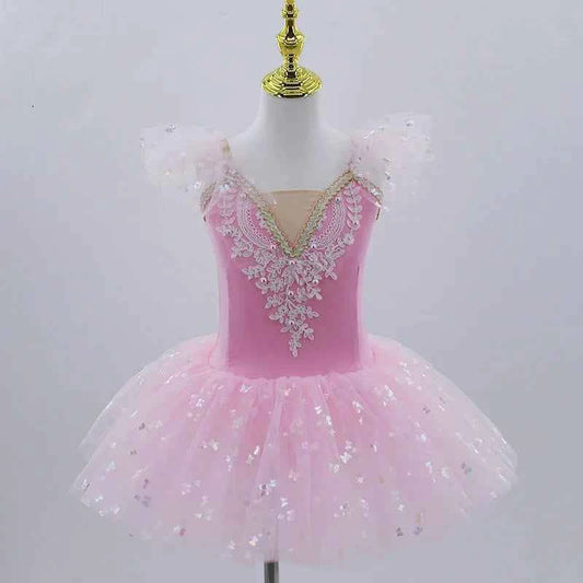 New Professional Ballet Tutu Girls White  Platter Pancake Tutu Ballerina Party Dress Adult Women Child Kids Ballet Dance Costume