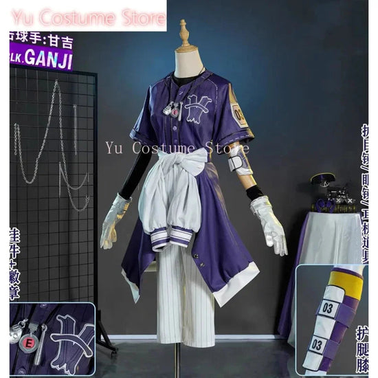 Yu Identity V Ganji Gupta Batter Rare Fashion Cosplay Costume Cos Game Anime Party Uniform Hallowen Play Role Clothes Clothing5; SS69 297.69 M