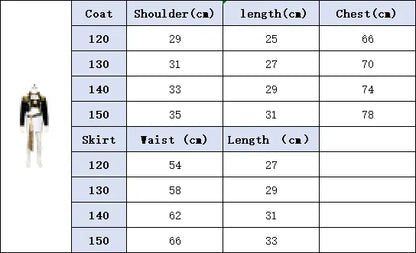 SS69 Anime Girl Group Cosplay Costume - Polyester Top and Pants Set