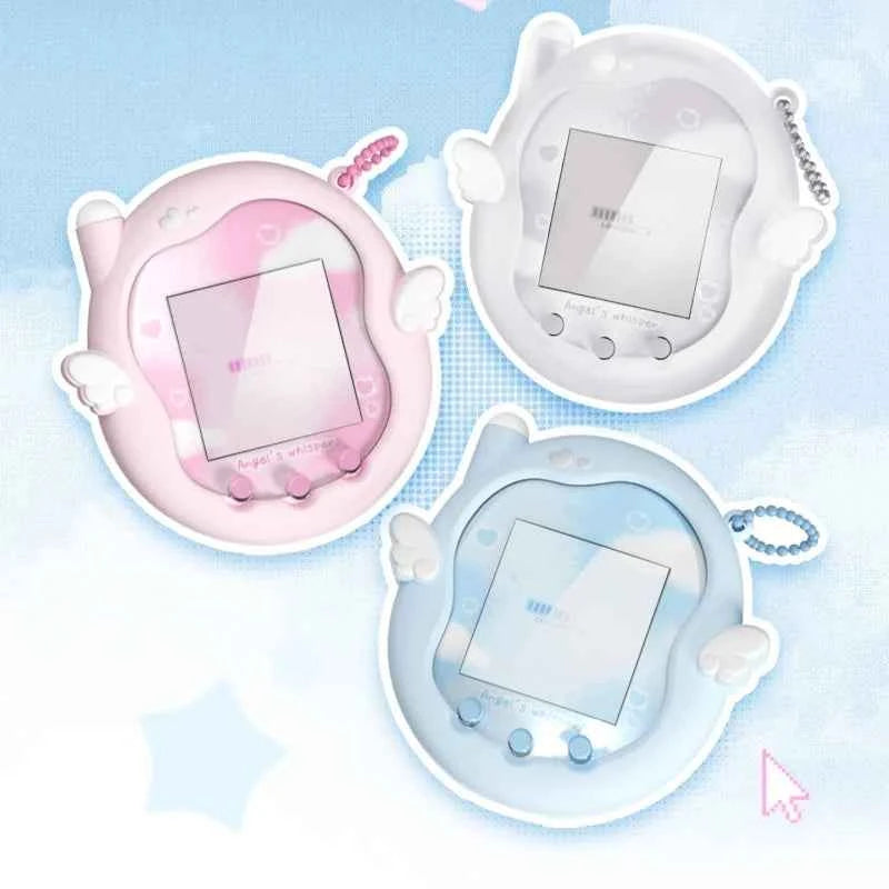 New Tamagotchi Uni Protective Cover Silicone Case Pet Toy Soft And Creative Angel Cartoon Design Cute With Sticker Gift Stock