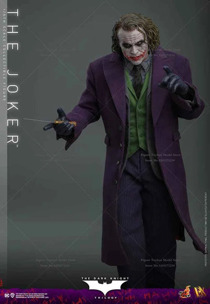 HOTTOYS HT DX32 1/6 Collectible Glue Hair Joker Action Figure Comics Dark Black Villain Delicate 12" Full Set Soldier Model