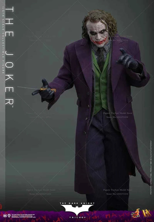 HOTTOYS HT DX32 1/6 Collectible Glue Hair Joker Action Figure Comics Dark Black Villain Delicate 12" Full Set Soldier Model