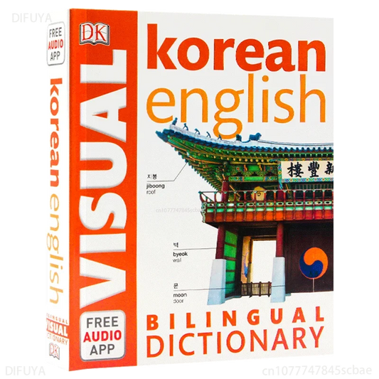 DK Korean English Bilingual Visual Dictionary Bilingual Contrastive Graphical Dictionary Book DIFUYA SS69 40.69 Default Title