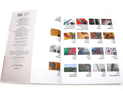 DK Korean English Bilingual Visual Dictionary Bilingual Contrastive Graphical Dictionary Book DIFUYA SS69
