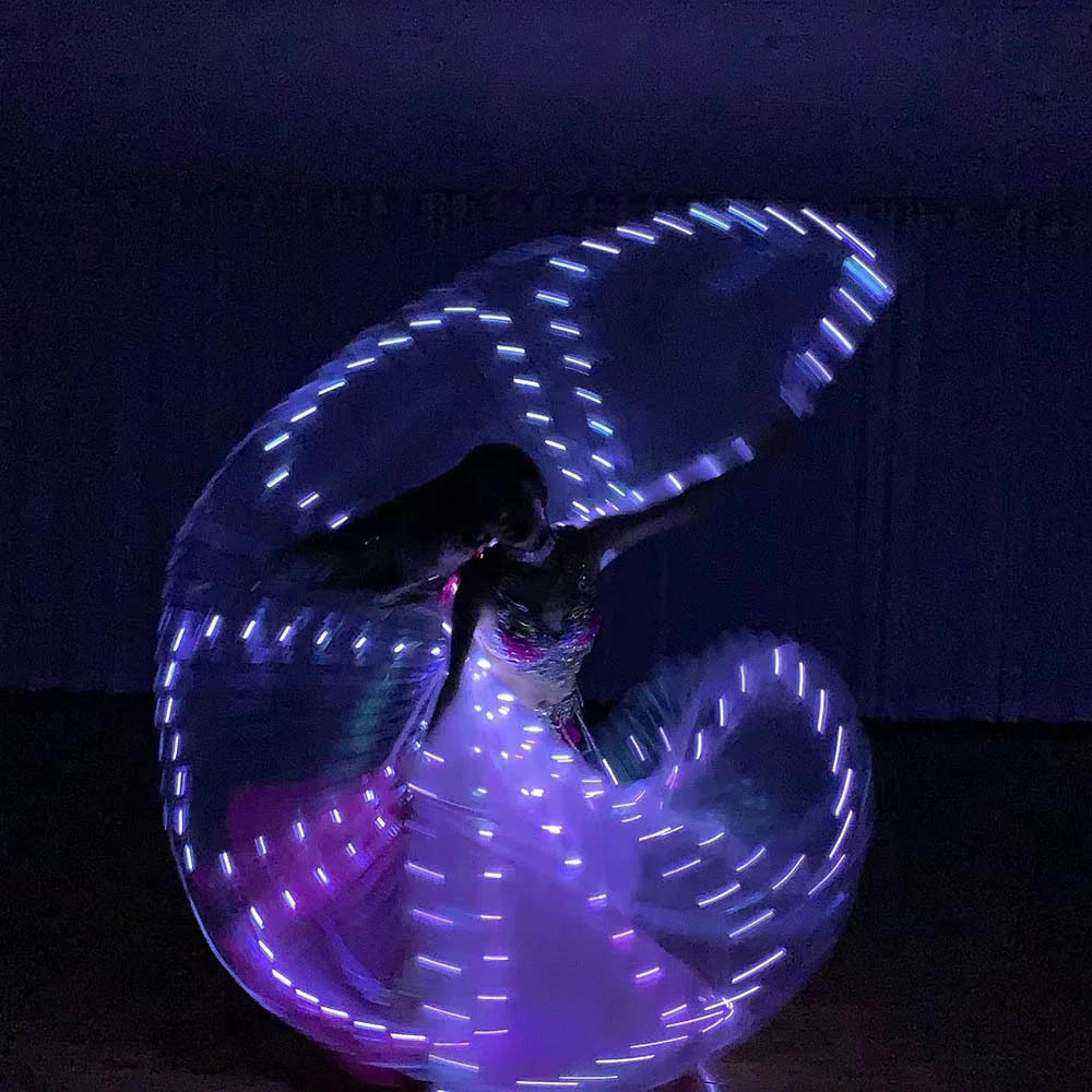 LED Isis Wings for Belly Dance & Performance
