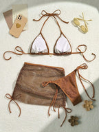 New Sexy Bikinis Female Swimsuits Women Three-Piece Swimwear Beach Swimming Wear Bathing Suits Brazilian Bikini Set Pool Bather SS69