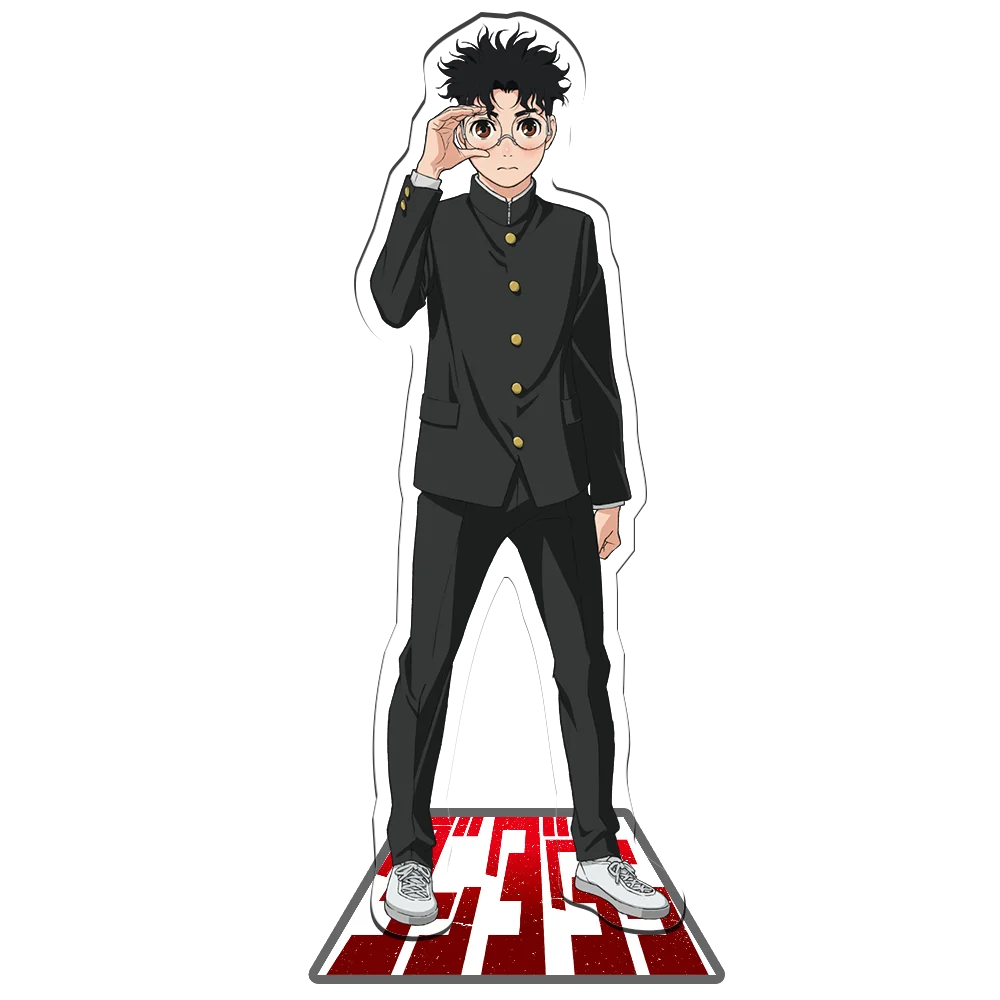 Anime Dandadan Momo Acrylic Keychain Stand Model Plate Fans Bag Gift Figure Display Fashion Cosplay Ornaments Decoration 15cm SS69