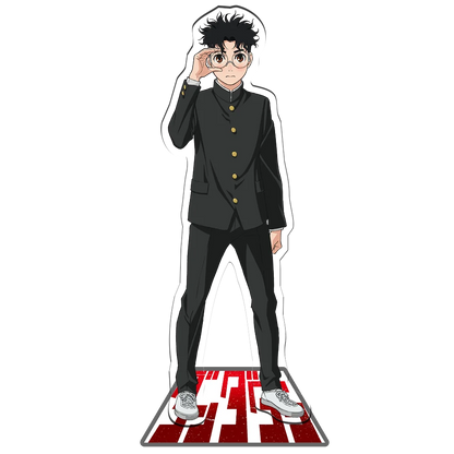 Anime Dandadan Momo Acrylic Keychain Stand Model Plate Fans Bag Gift Figure Display Fashion Cosplay Ornaments Decoration 15cm SS69