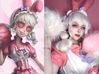 Lily Barrier Identity V Cheerleader Costume Pink Women's Uniform