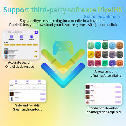 ANBERNIC RG40XX H Handheld Game Console Linux 64-bit System 4.0 inch IPS 3200mAh Retro Video Gaming Console 64G 5000+ Games Gift SS69