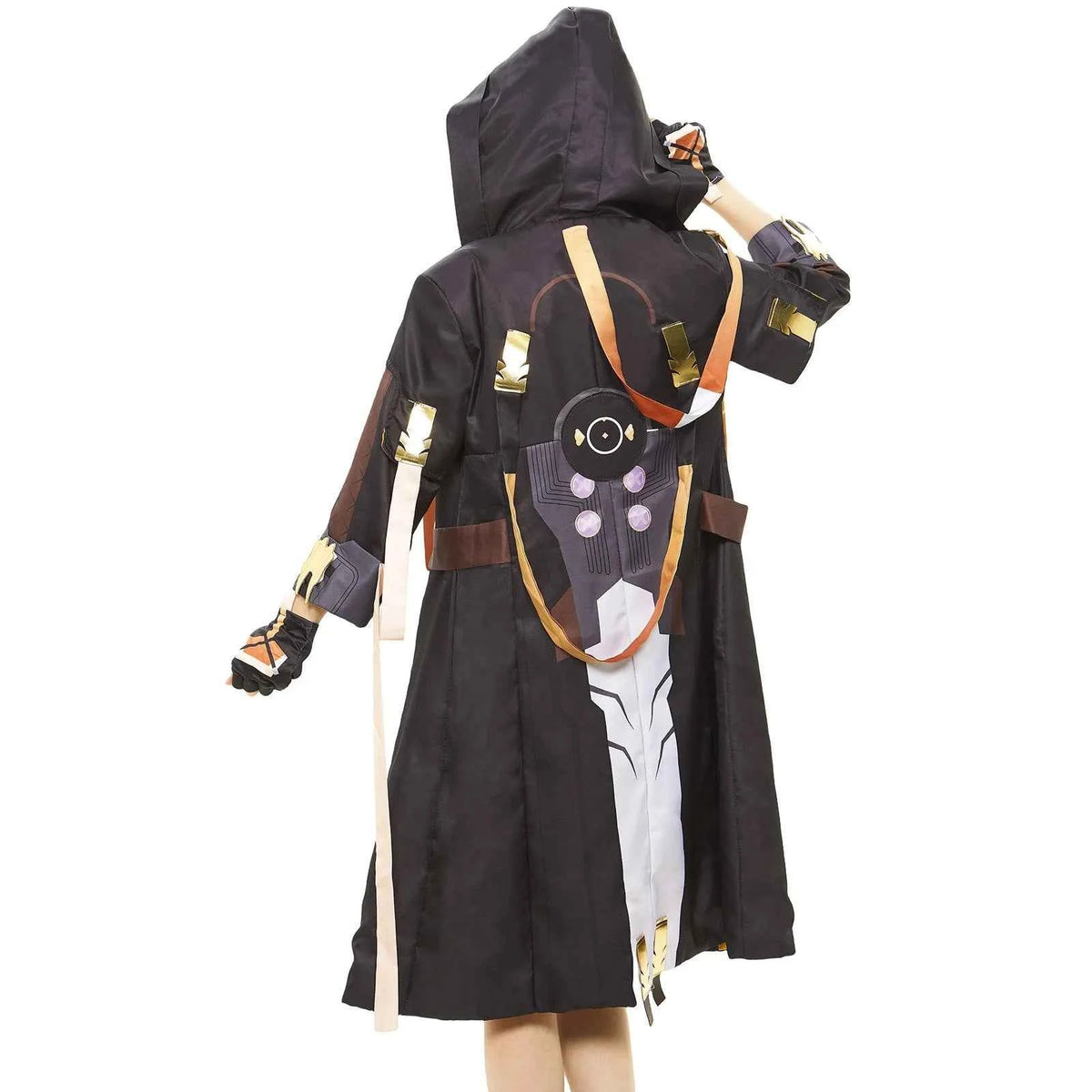 Female Trailblazer Cosplay  Costume Suit Fancy Dress Big Size Trailblazer Trench Outfit Wig for Comic Con