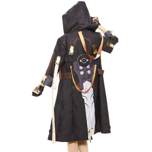 Female Trailblazer Cosplay  Costume Suit Fancy Dress Big Size Trailblazer Trench Outfit Wig for Comic Con