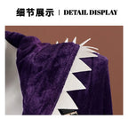 Gengar Anime Cosplay Bodysuit with Hood and Tail