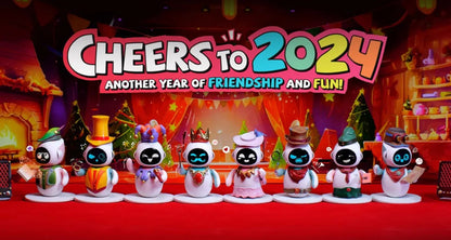 Original Eilik Smart Robot Electronic Automation Ai Robot Emotional Interaction Vocal Multiple Mode Cute Blue and Pink Gift SS69