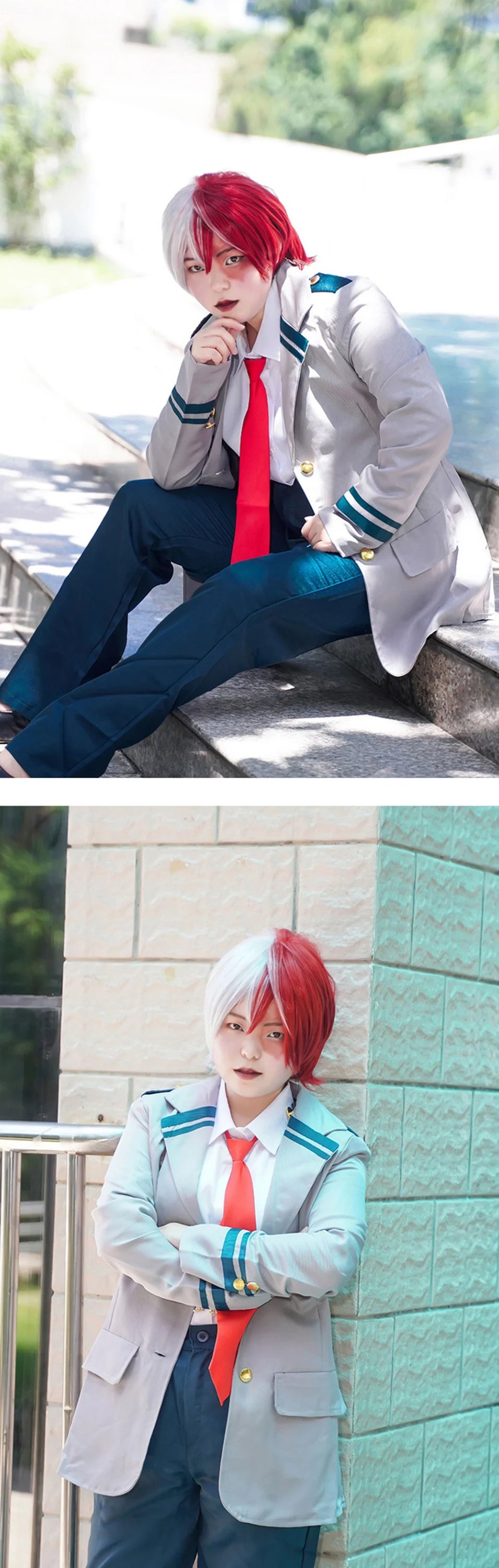 My Hero Academia Cosplay Costume Boku No Hero Academia Bakugou Katsuki Full Set School Uniform