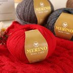 Medium-Fine Alpaca Wool Blend Yarn, 500g Pack, Anti-Pilling