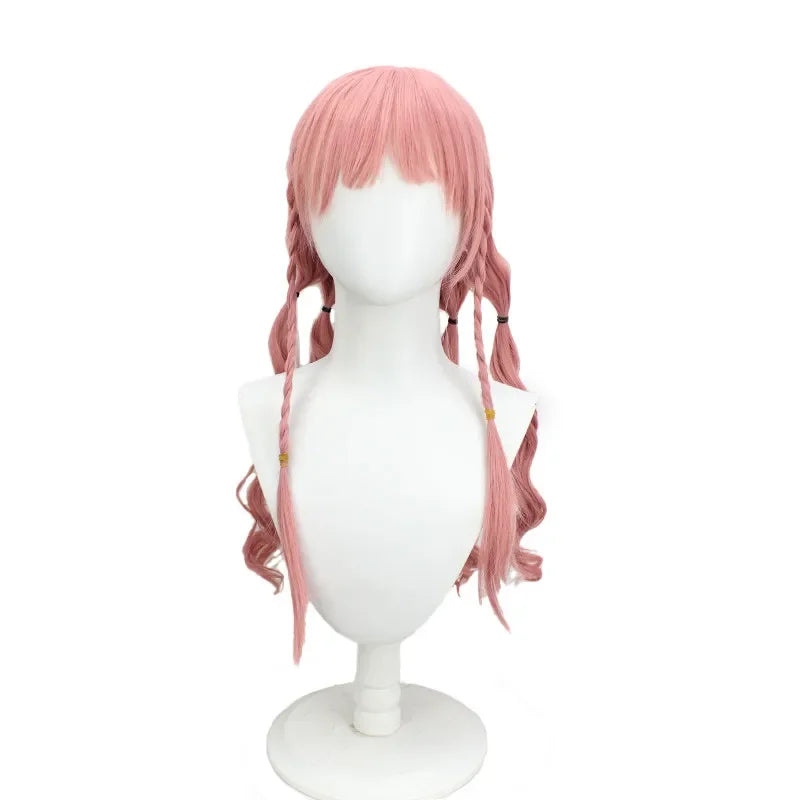 Hirose Yasuho JoJolion Cosplay Wig Pink Hair for JOJO Bizarre Adventure Anime