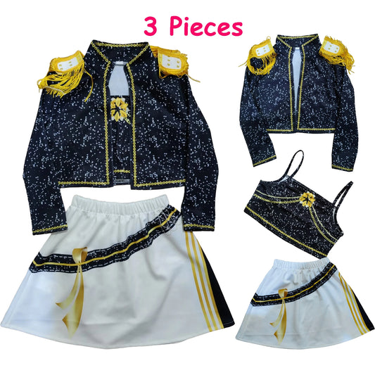 Daliclown Kids Anime Idol Singer Cosplay Costume Performance Outfit