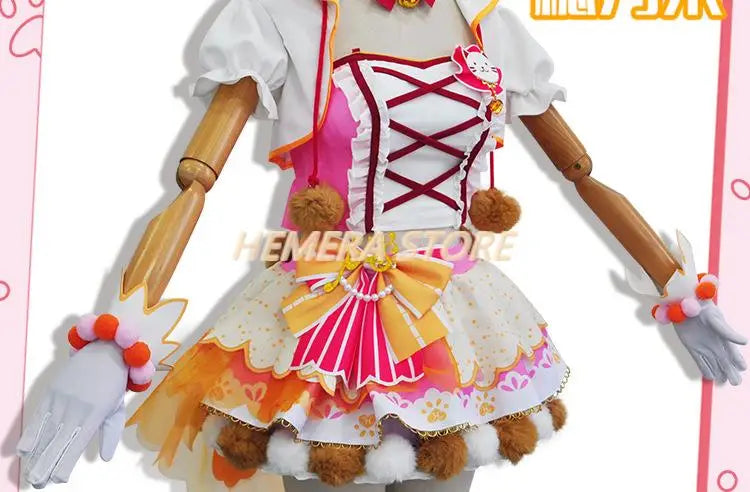 In Stock Anime LoveLive Cat Twin Tail Arcade Game 9 Characters Cosplay Costume Tojo Nozomi Nico Honoka Umi Rin Maki Eli Full Set - SS69